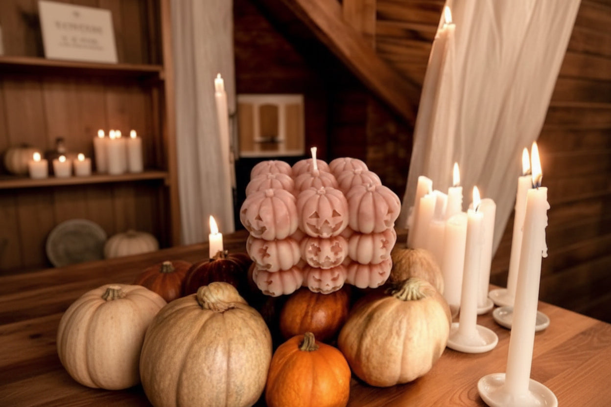 Cozy Autumn Candle Box | Handmade Seasonal Warmth