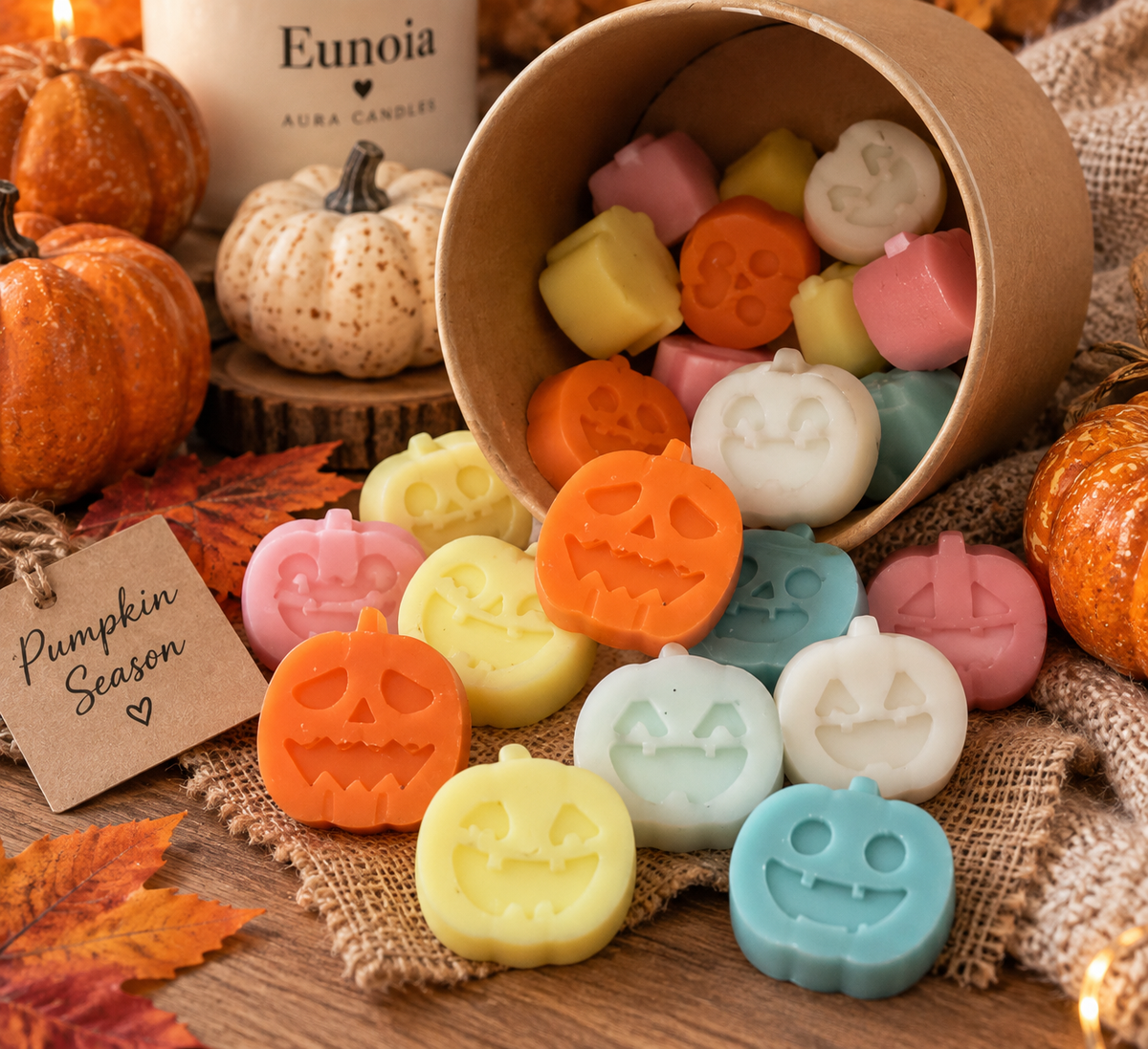 Spooky Pumpkins Wax Melts 100gr