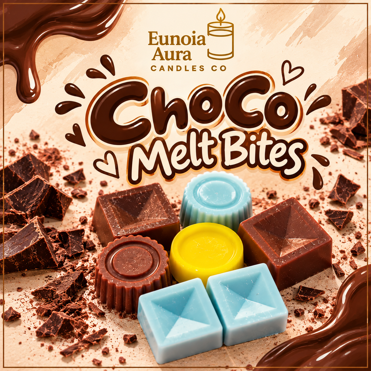 Choco Melt Bites – Wax Melts 100 gr