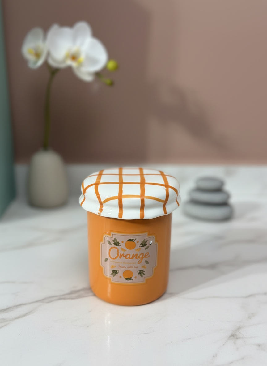 Καυστήρας Wax Melts - Βαζάκι Μαρμελάδας Πορτοκάλι