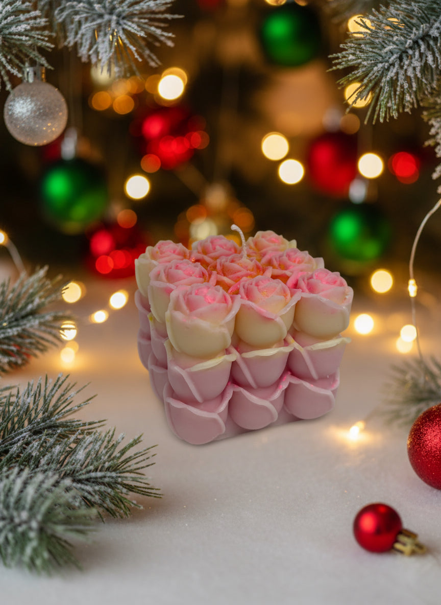 Romantic Rose Scented Candle
