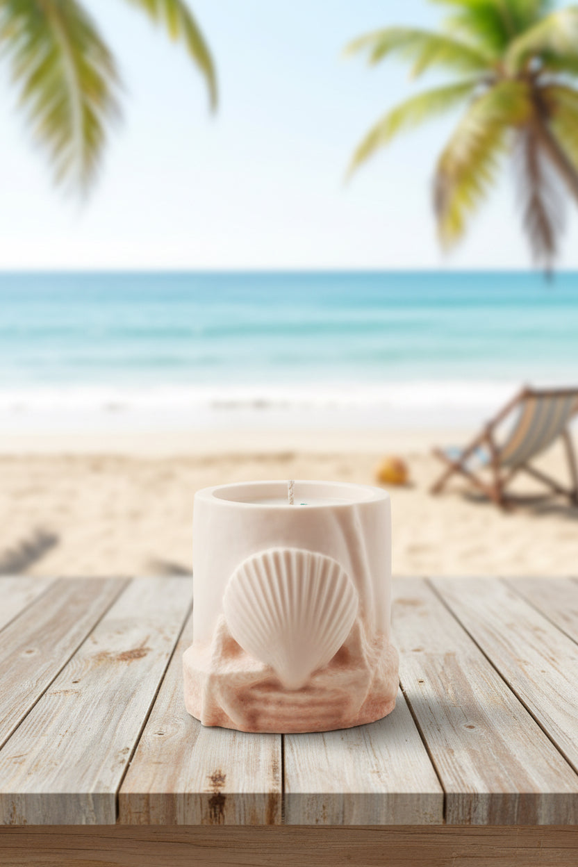 Shell Aegean Candle