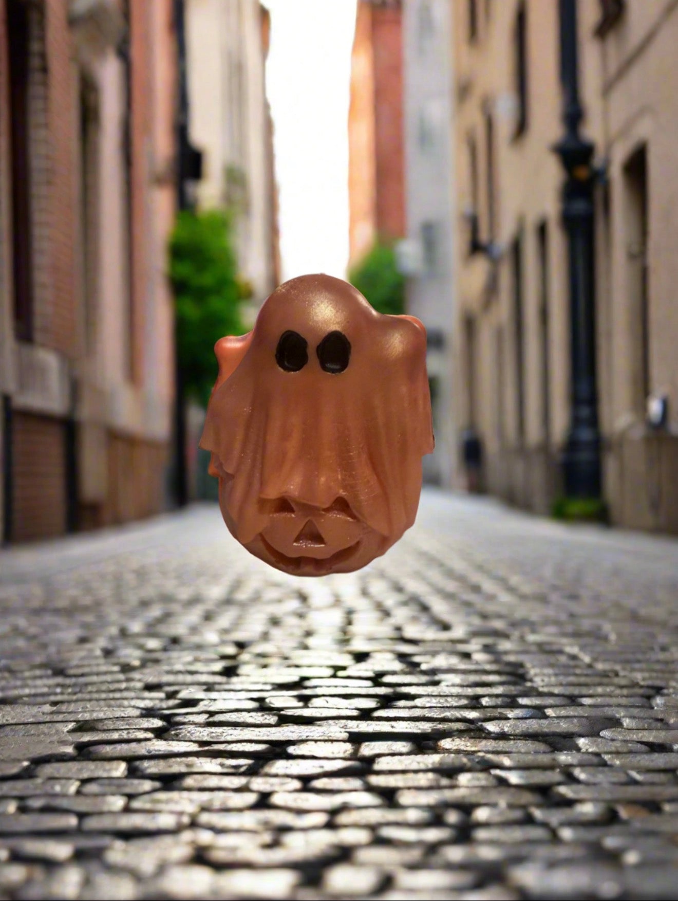 👻 Pumpkin Ghost Candle – Spooky & Sweet Halloween Scented Candle 🎃