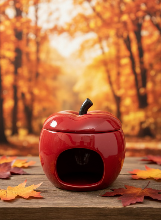 Red Apple Wax Melt Burner 🍎