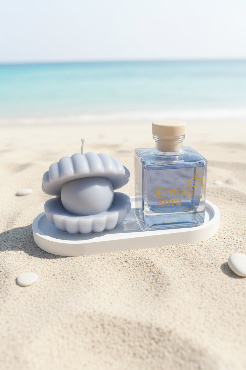 Shell & Pearl Handmade Soy Candle