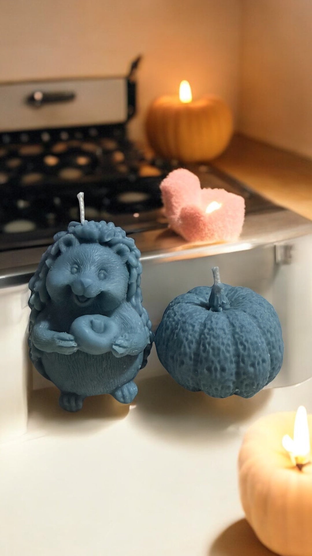 💛 Σετ Αρωματικών Κεριών Σκίουρος