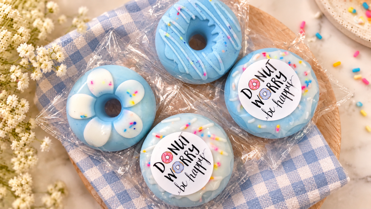 Donuts Wax Melts 🍩 – Soy Wax Set of 4