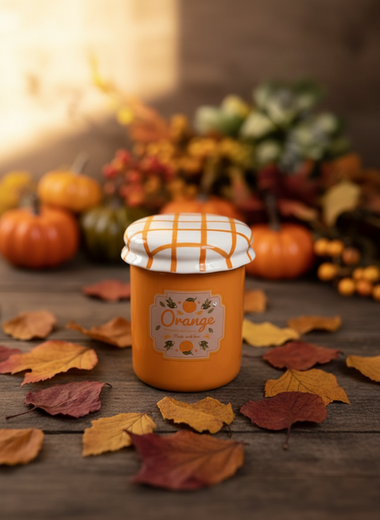 Καυστήρας Wax Melts - Βαζάκι Μαρμελάδας Πορτοκάλι