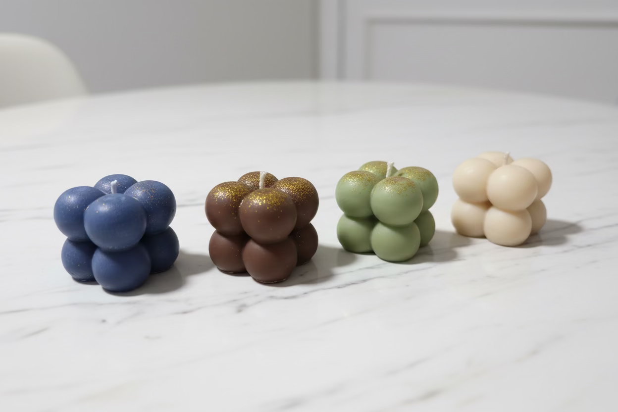 Mini Bubble Candles