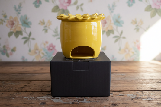 🌼 Flower Wax Burner - Κεραμικός Αρωματιστής Χώρου